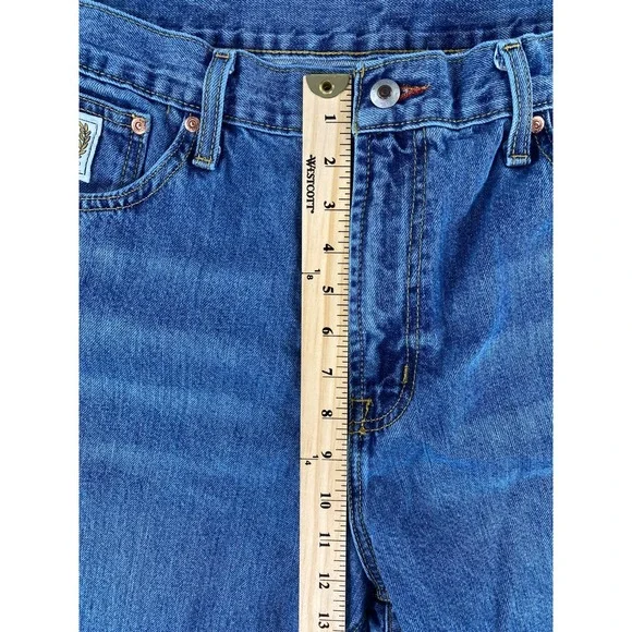 Cinch White Label Men's Jeans 40x32 Relaxed Fit Straight Leg Blue Denim Western - Picture 5 of 8